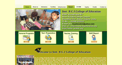 Desktop Screenshot of bcjeducation.org